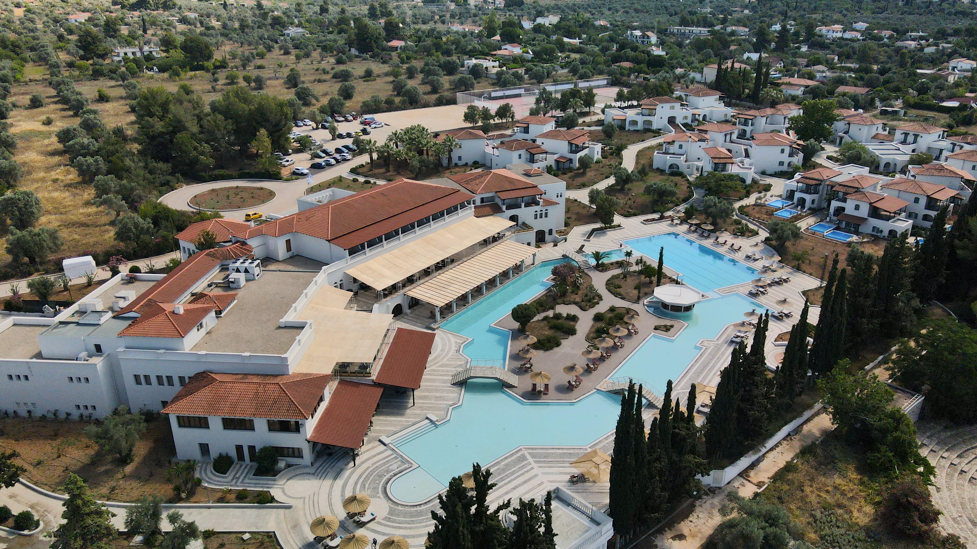 Eretria Hotel & Spa Resort Exterior foto