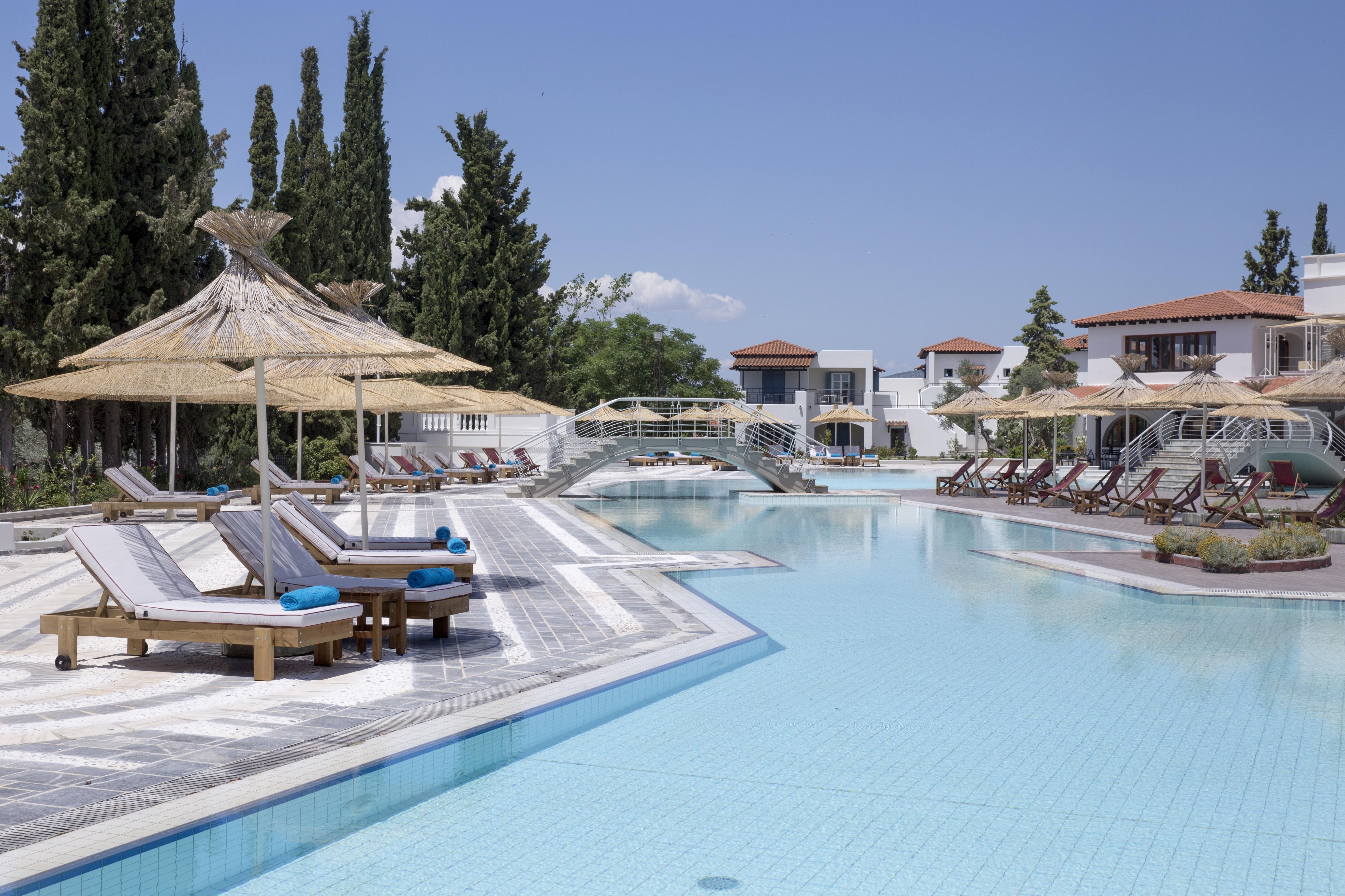 Eretria Hotel & Spa Resort Exterior foto